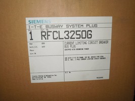 Siemens RFCL3250G 250A 3ph 3W 240V w/ Ground ITE XL-X Busway System Plug Surplus - $4,800.00