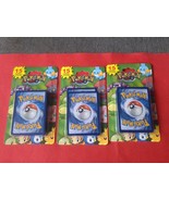 2012 Pokemon 15 Card Promo Pack Holo Brand New Sealed Lot Of 3 Packs - £20.76 GBP