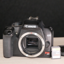 Canon EOS Rebel XS 10.1MP Digital SLR DSLR Camera Body *TESTED* - $54.44