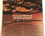 1990s Mossberg 835 Ulti Mag Vintage Print Ad Advertisement pa11 - $6.92