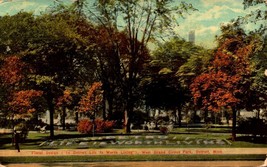 Grand Circus Park &quot;In Detroit, Life Is Worth Living&quot; Vintage 1911 POSTCARD-BK46 - $3.96