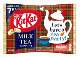 NESTLE Japanese KitKat Milk Tea Flavor Chocolate Wafer 7pieces - 81g - £3.76 GBP