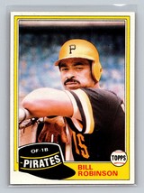 Bill Robinson #51 1981 Topps Pittsburgh Pirates - £1.26 GBP