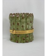 Vintage Takahashi Asparagus Hinged Porcelain Trinket Jewelry Box Made in... - €48,58 EUR