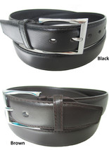 MEN&#39;S BELT NEW CASUAL DRESS JEANS LEATHER 1 1/2&quot; WIDE M L XL + BIG SIZE ... - £5.55 GBP+