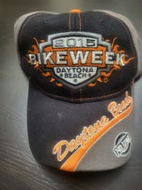 New Daytona Beach Bike Week 2015 74th Annual Ball Cap Hat  Embroidered E01 - £19.17 GBP