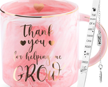 Thank You for Helping Me Grow Mug - Teacher Gifts for Women - 2024 Appre... - $29.49