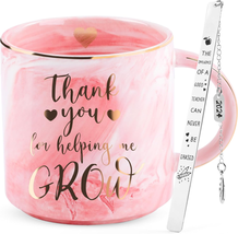 Thank You for Helping Me Grow Mug - Teacher Gifts for Women - 2024 Appreciation  - £23.19 GBP
