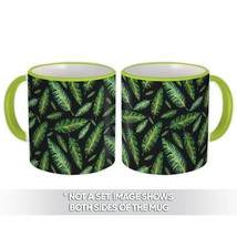 Banana Tree Leaves : Gift Mug Exotic Jamaica Plant Pattern Home Fabric Decor Jun - £12.70 GBP