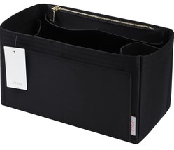 Purse Organizer Insert For Handbags, Silky Touching Bag (Mini, Silky Black) - £11.68 GBP