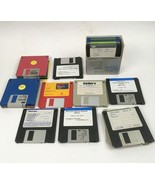 36 Lot - 3.5 Floppy Disk 3 1/2&quot; Floppy Diskettes Used Untested - £20.52 GBP