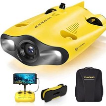 5-Thruster Mini Underwater Drone with 4K HD Camera and 100m Tether  Por... - $2,731.99