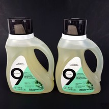 (Lot of 2) 9 Elements Liquid Laundry Detergent Eucalyptus Vinegar Powere... - $31.19