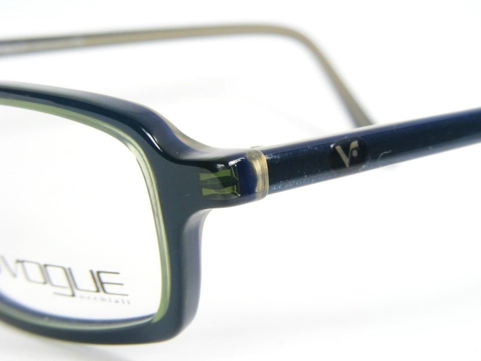 Vogue VO 2204 W936 OLIVE-GREEN /BLUE EYEGLASSES GLASSES FRAME 46-20-135mm Italy Item image 4
