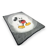 Vintage Biederlack Disney Mickey Mouse Acrylic Blanket Reversible 54&quot;x723&quot; - £61.91 GBP