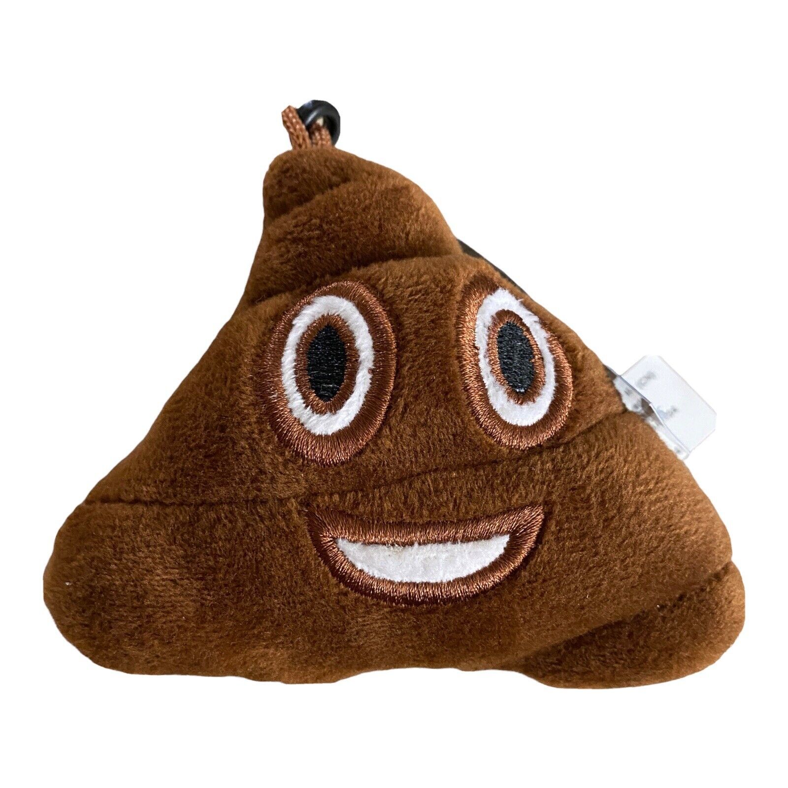 Poop Emoji Talking Backpack Clip - $7.99
