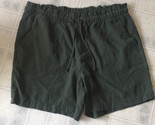 Old Navy Utility Shorts Womens Sz Large Army Green 5&quot; INSEAM Drawstring ... - $18.80