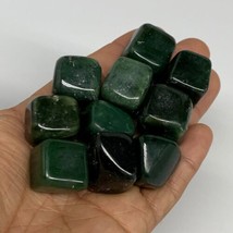 168.3g, 0.8&quot;-0.8&quot;, 10pcs, Natural Nephrite Jade Tumbled Stone @Afghanistan,B3192 - £53.46 GBP