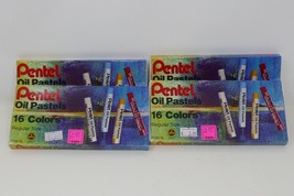 Pentel Oil Pastels 16 Colors Regular Size Lot - $10.39