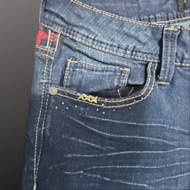 Premier Rue 21 Skinny Jeans Flannel and Bling size 5/6 R Pre-Loved image 6
