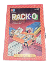 RACK-O Card Vintage Family Game Milton Bradley 1987 Used Complete cards racks - $9.74