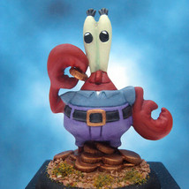 Painted Mr Crabs Monopoly Token - £29.09 GBP