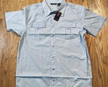 Sky Blue Button Up Short Sleeve Mens Sz 2XL NWT Vintage PJ Mark Shirt Y2K - $19.80