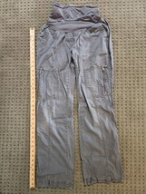 A Pea In The Pod Maternity Stretch Cargo Pants, Size: Small, Color: Grey - £7.52 GBP