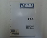 1998 Yamaha Hors-Bord F4X Service Manuel LIT-18616-01-79 Usine OEM - $89.98