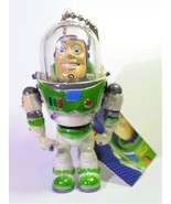 Disney Toy Story Buzz Lightyear Iridescent Jointed Figure Keychain 2000s... - £18.60 GBP