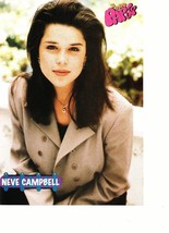 Neve Campbell Scott Wolf teen magazine pinup clipping Party of Five coat on - £2.77 GBP