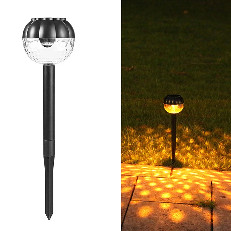 New LED Lawn Solar Lights Garden Outdoor Lamp Warm RGB Multi-Color Doorway scape - £137.71 GBP