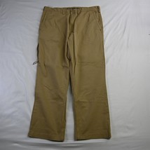 Duluth 38 x 30 Khaki DuluthFlex Ballroom 53726 Relaxed Utility Mens Pants - £22.56 GBP