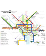 Future WashingtonDC Metro Oil Canvas Print Poster Wall Art  - $20.65 CAD+