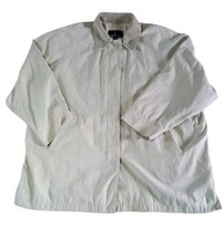 London Fog Women&#39;s Softshell Tan Mid Length Jacket Size 3X Regular MULTIPLE FLAW - £10.26 GBP
