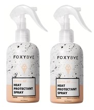 2 Pack FoxyBae Heat Protectant Spray for Hair - Thermal Heat Protectant ... - £21.11 GBP