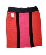 Vintage 90s Mini Skirt S Forever 21 NEW Pink Red Punk Stretch Bodycon Co... - £17.97 GBP