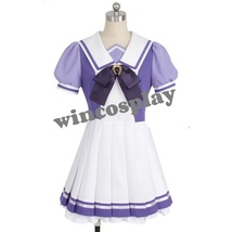 Pretty Derby Training Center Cosplay Anime Halloween Uniform Set Dress C... - £55.82 GBP