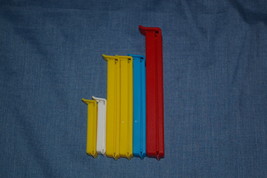 Pampered Chef Twixit Bag Clips Set of 6 #2643 - £11.79 GBP