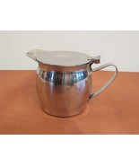 Vintage Stainless Steel Covered Creamer / Syrup  &#39;Don 18-8&#39; Made in Japan  - $10.99
