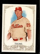 2012 Allen And Ginter #226 Jim Thome Nmmt Phillies Hof - £4.24 GBP