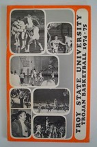 Vintage Basketball Media Presse Guide Troy State Université 1974 1975 - £23.63 GBP