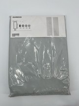 Ikea Gunrid Curtain Panels Light Gray Sheer 57&quot;x98&quot; Discontinued NIP 004... - £57.80 GBP