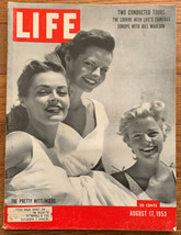 Life Magazine August 17, 1953 The Pretty Wittlingers - The Louvre - Wall Street - £7.83 GBP