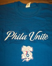 Philadelphia Sixers 76ERS Nba Playoffs Philly Unite Promo Snake T-Shirt Xl New - £15.87 GBP