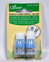 Clover Chaco Liner Chalk Refill Blue - $8.54 CAD
