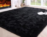 Fluffy Bedroom Rug Carpet,4X5.3 Feet Shaggy Fuzzy Rugs For Bedroom,Soft ... - $37.99