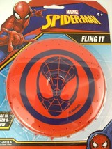 Spider-Man Cap Flyer Ja-Ru Marvel Swimming Pool Toy Disc Water Frisbee Jaru 4+ - £9.65 GBP