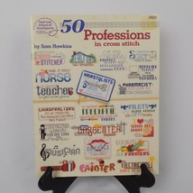 50 Professions in Cross Stitch Sam Hawkins American School Needlework 3603 - $5.95