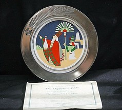 The Journey of The Magi Christmas Plate COA Xmas RWP The Wilton Co. Vintage 1993 - £19.43 GBP